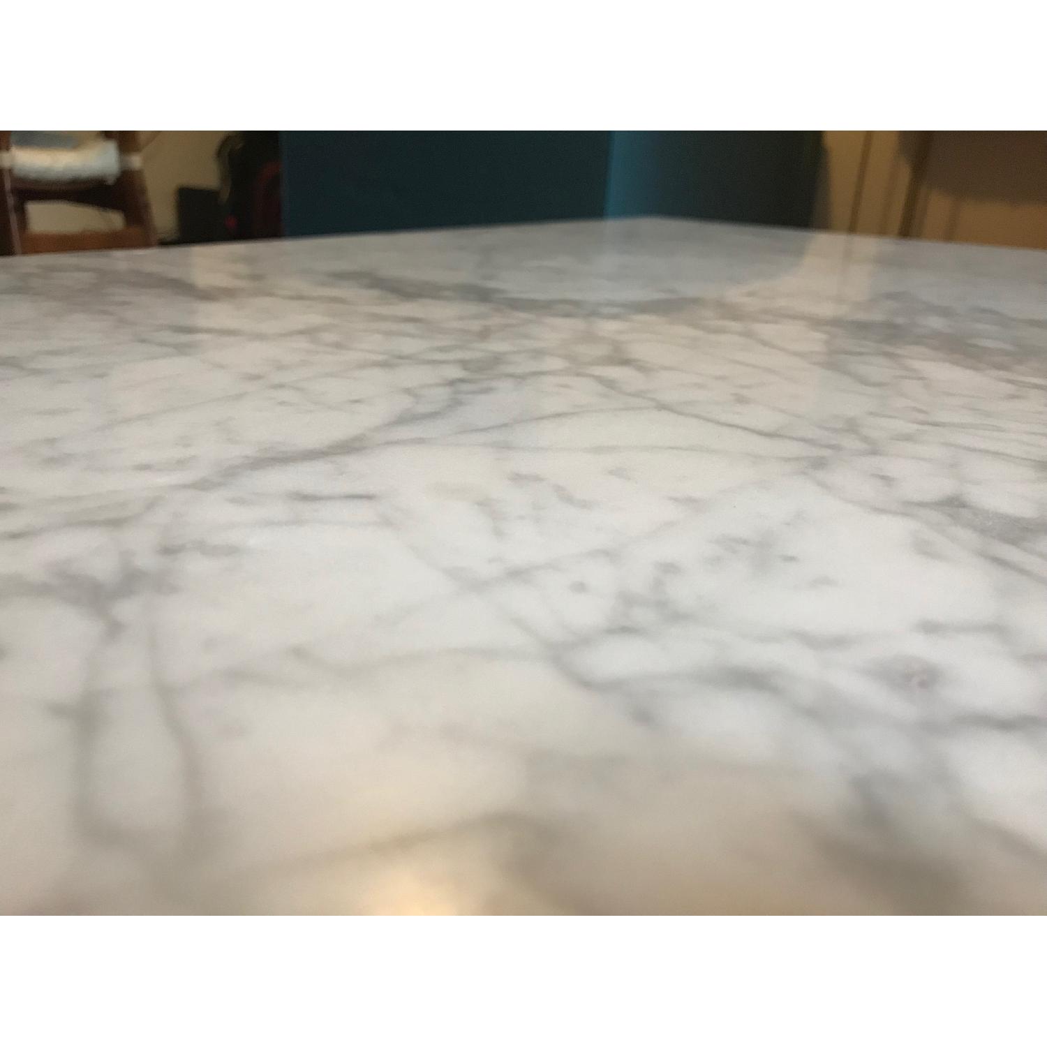 West Elm Reeve Mid-Century Marble Veneer Coffee Table - image-4