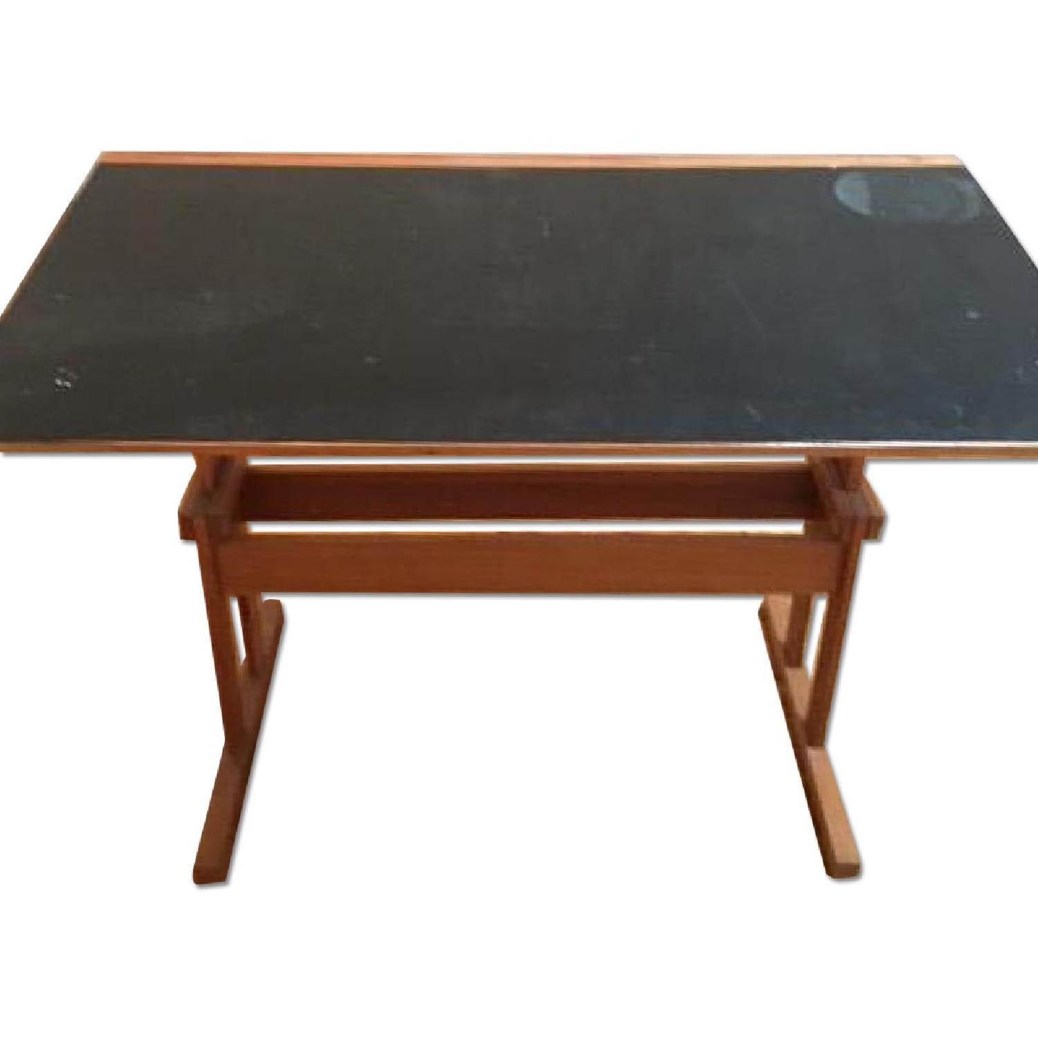 Wood Drafting Table AptDeco