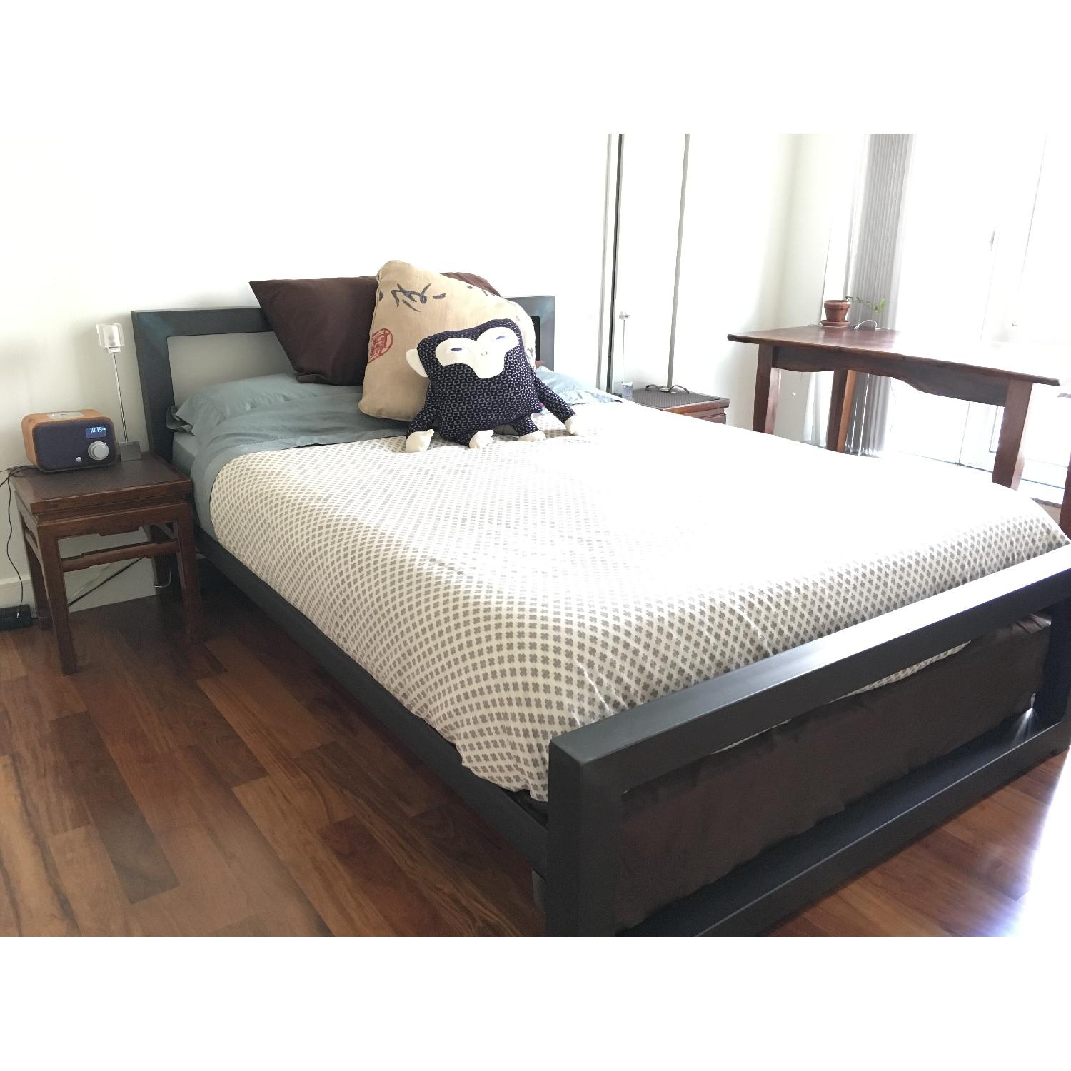 Room & Board Piper Black Metal Bed Frame - image-1