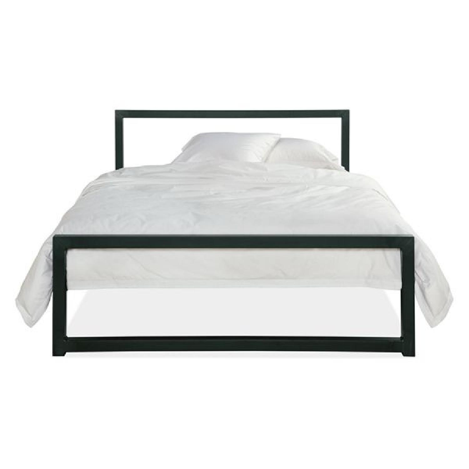 Room & Board Piper Black Metal Bed Frame - image-0