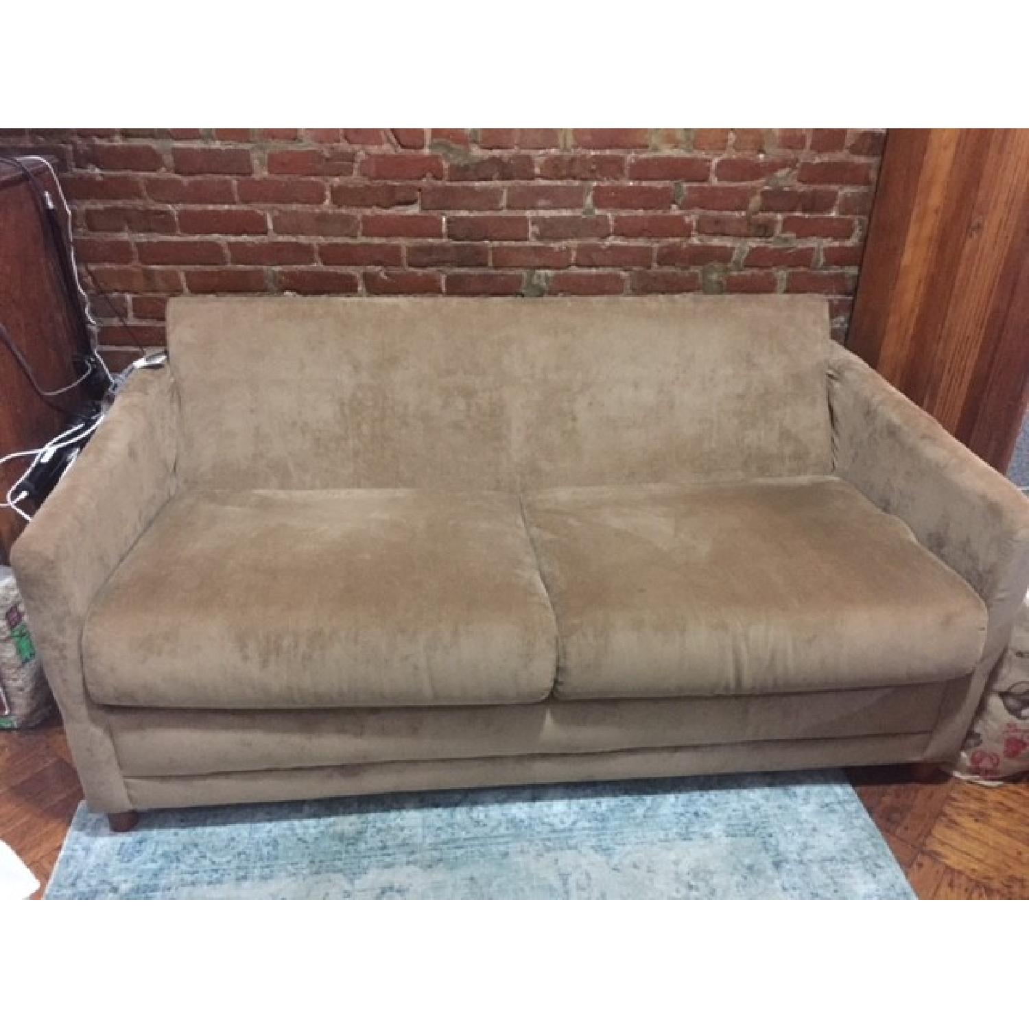 Ashley Furniture Hearne Tan Sleeper Sofa - image-2