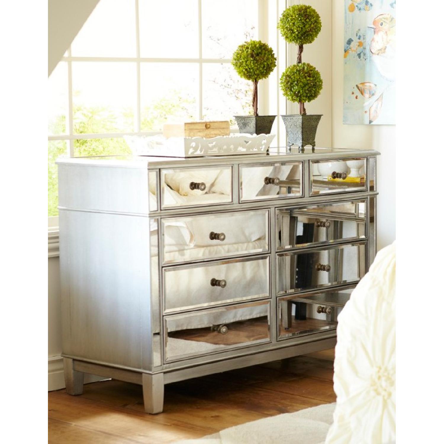 Pier 1 Hayworth Mirrored Dresser - image-1