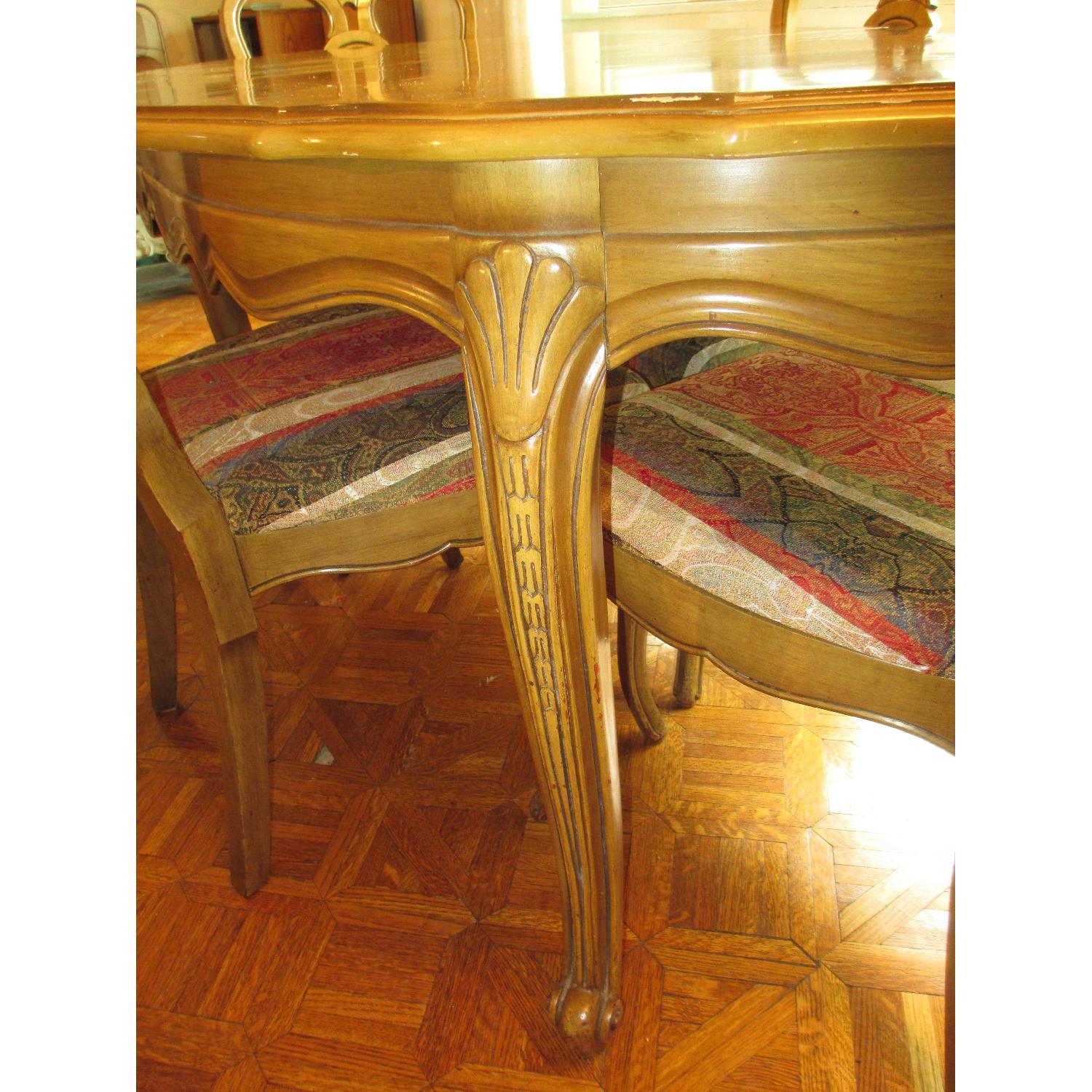 Classic Vintage Wood Dining Table - image-3