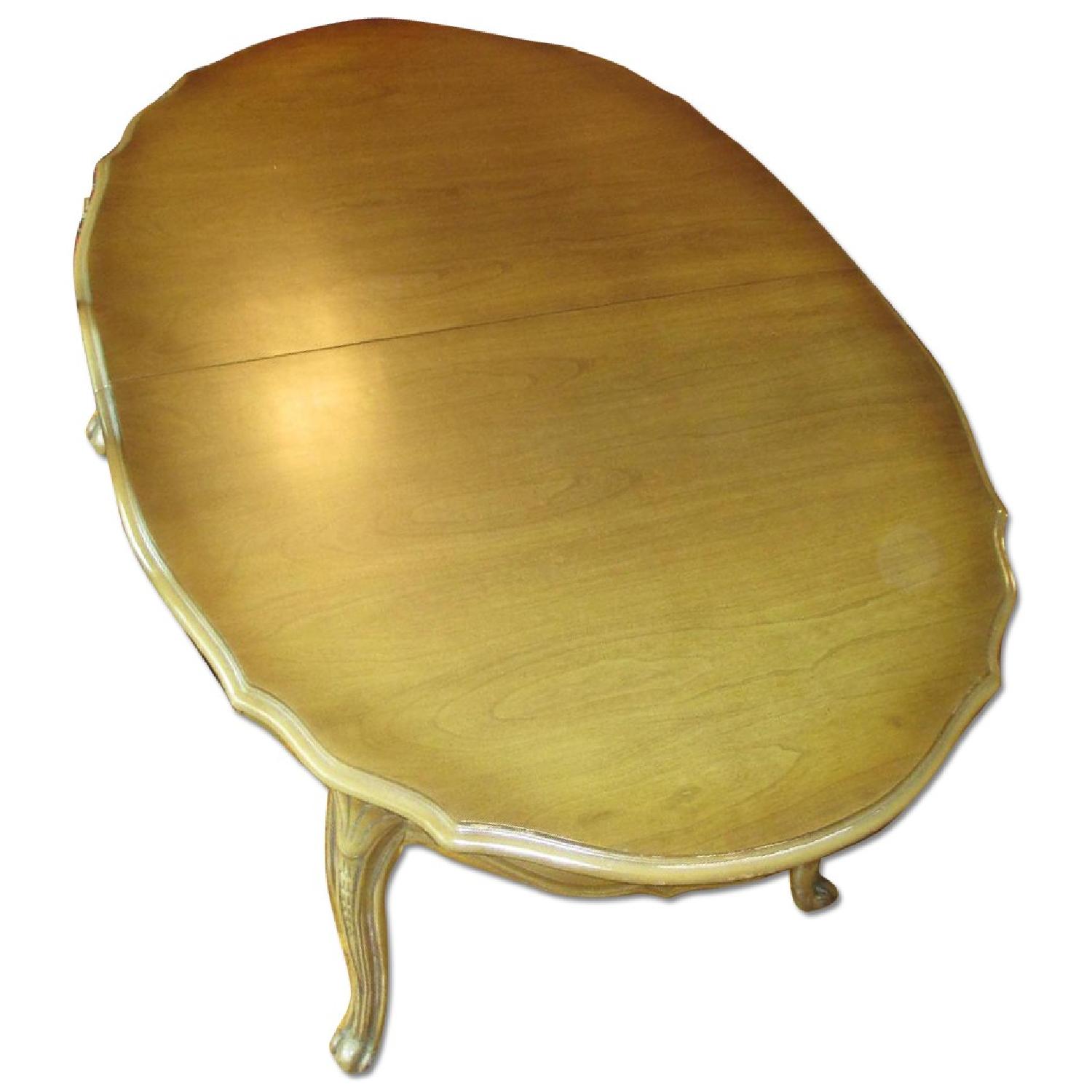 Classic Vintage Wood Dining Table - image-0