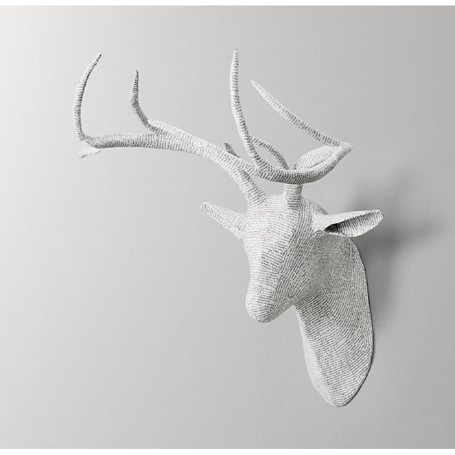 Restoration Hardware Papier-Mache Stag Head - image-2