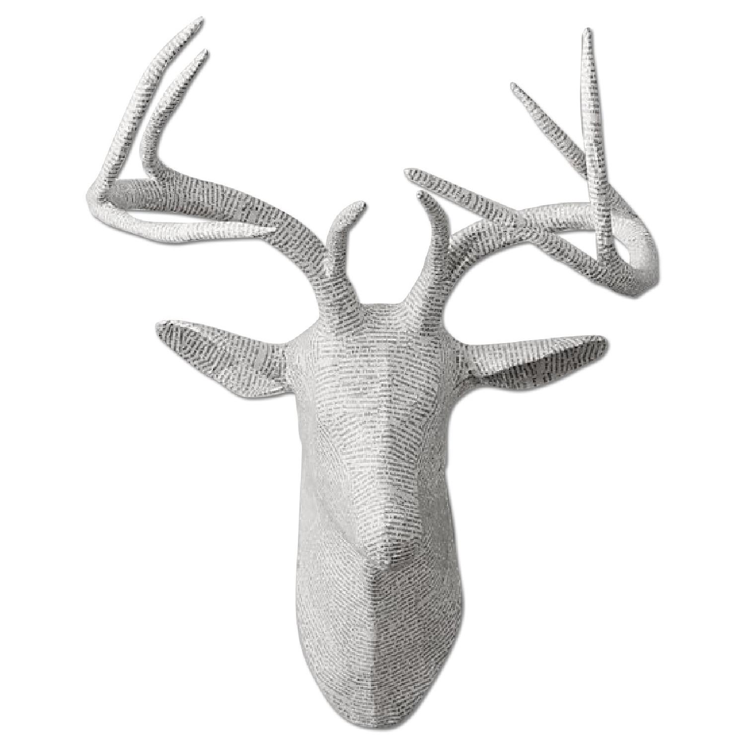 Restoration Hardware Papier-Mache Stag Head - image-5