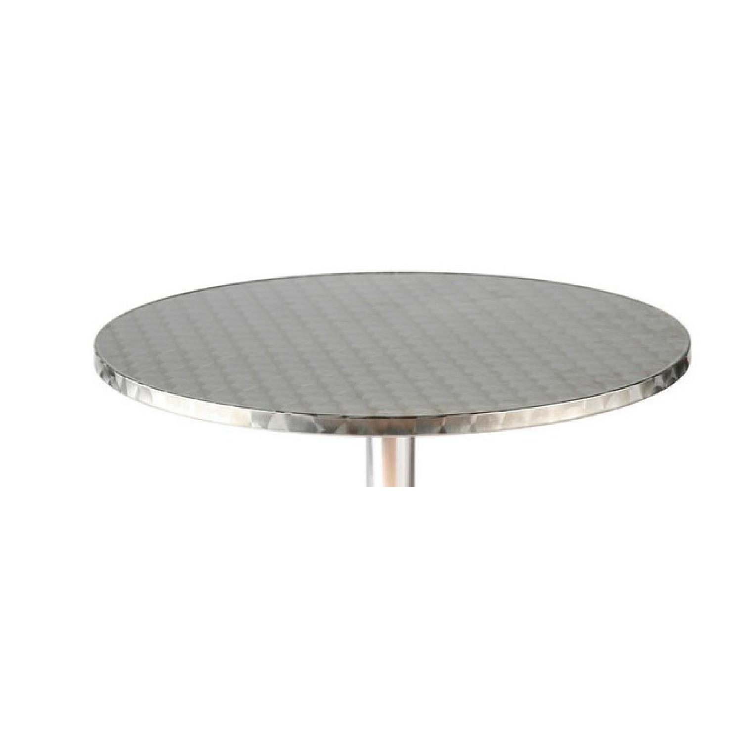 Round Outdoor Metal Table - image-2