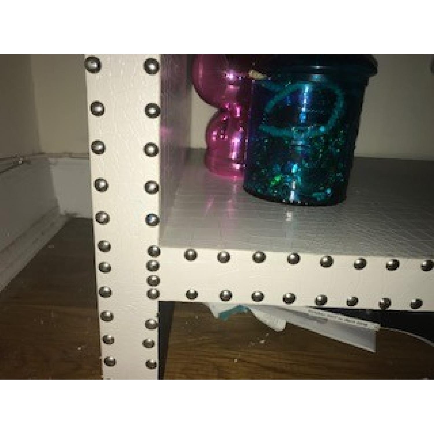 Safavieh Lacey Nailhead White Side Table - image-7