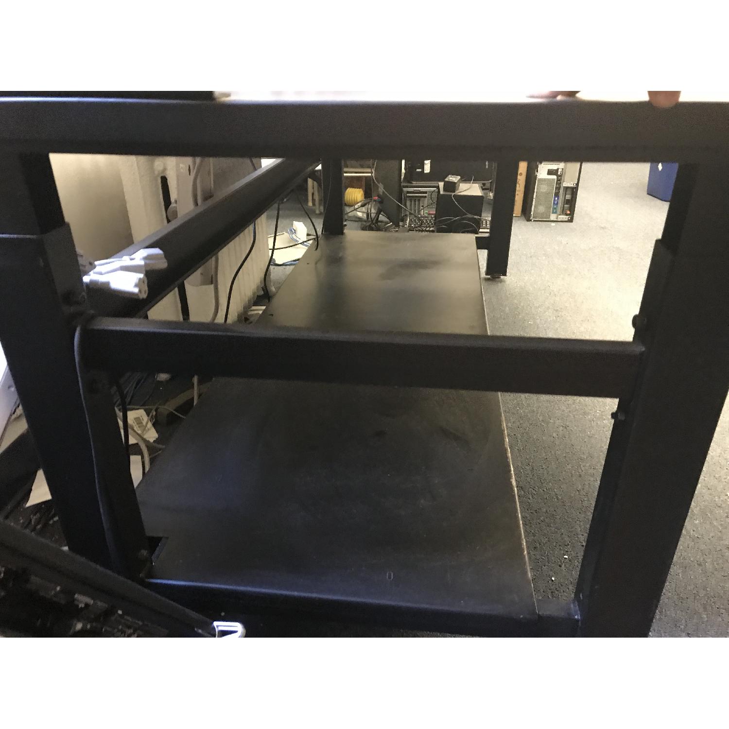 Mayline Techworks Desk w/ Shelves - image-4