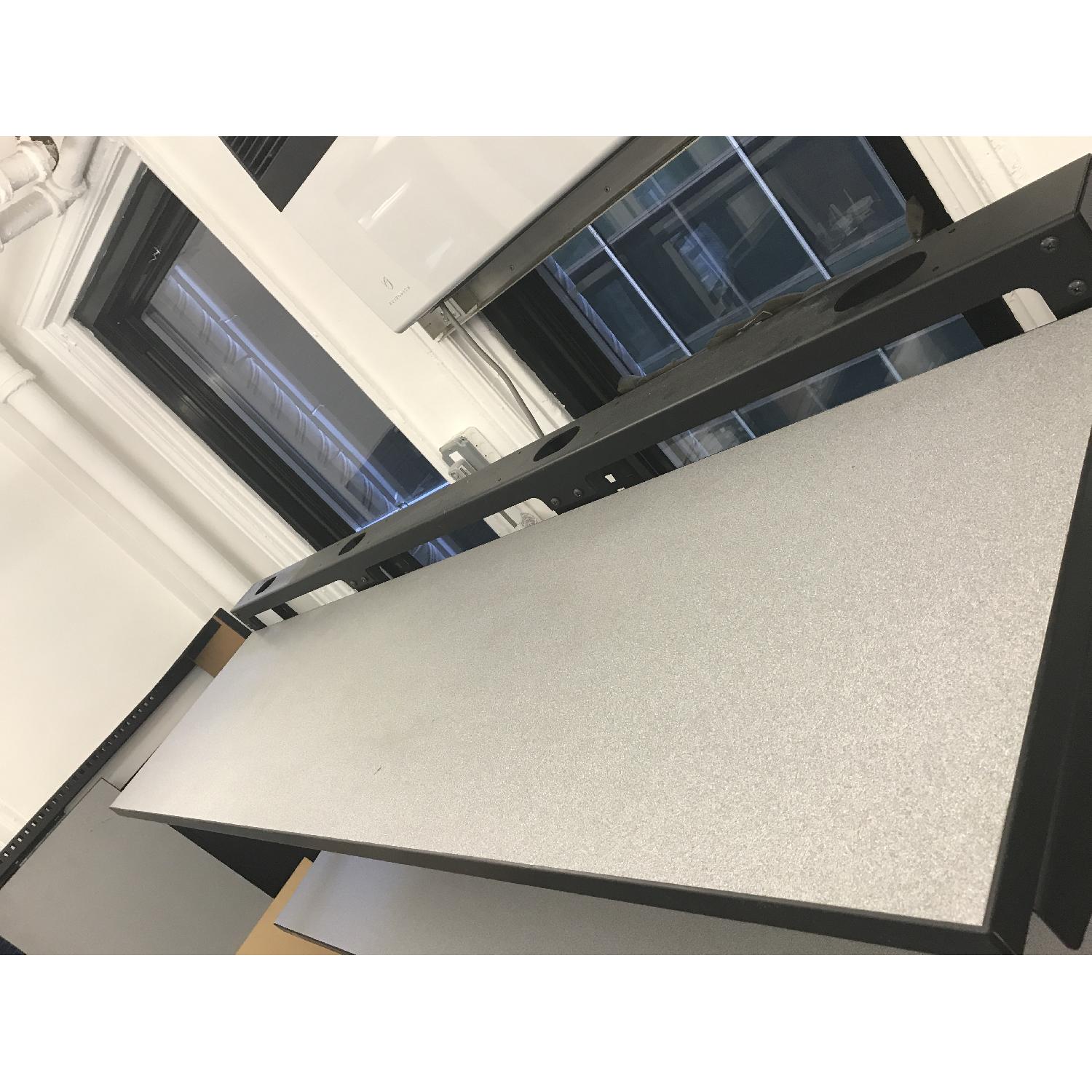 Mayline Techworks Desk w/ Shelves - image-7