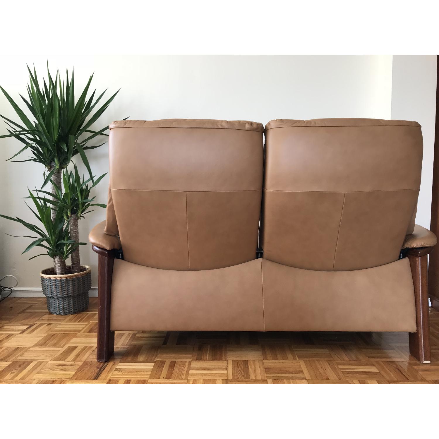 Ekornes Stressless Buckingham High Back 2 Seat Sofa AptDeco