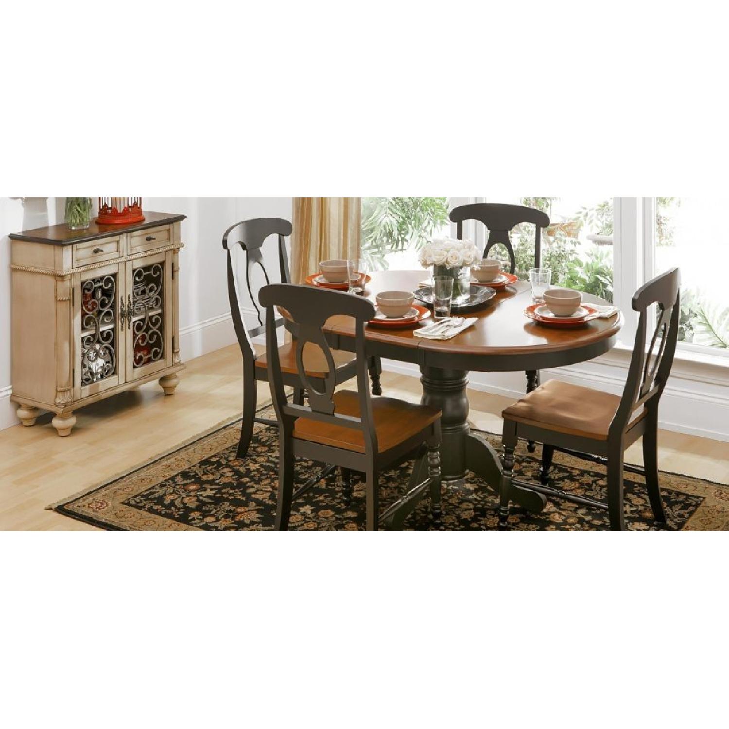 Raymour & Flanigan Kenton Extendable Dining Table AptDeco