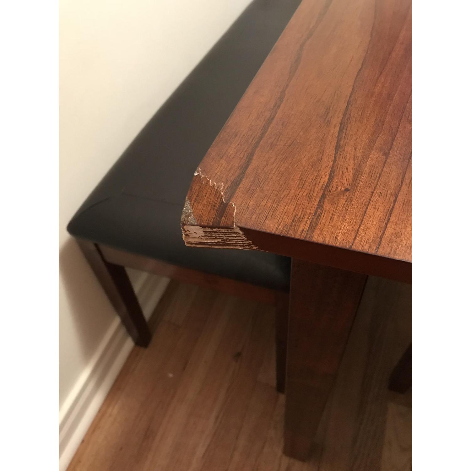 Evangeline Cherry Wood Dining Table - image-3