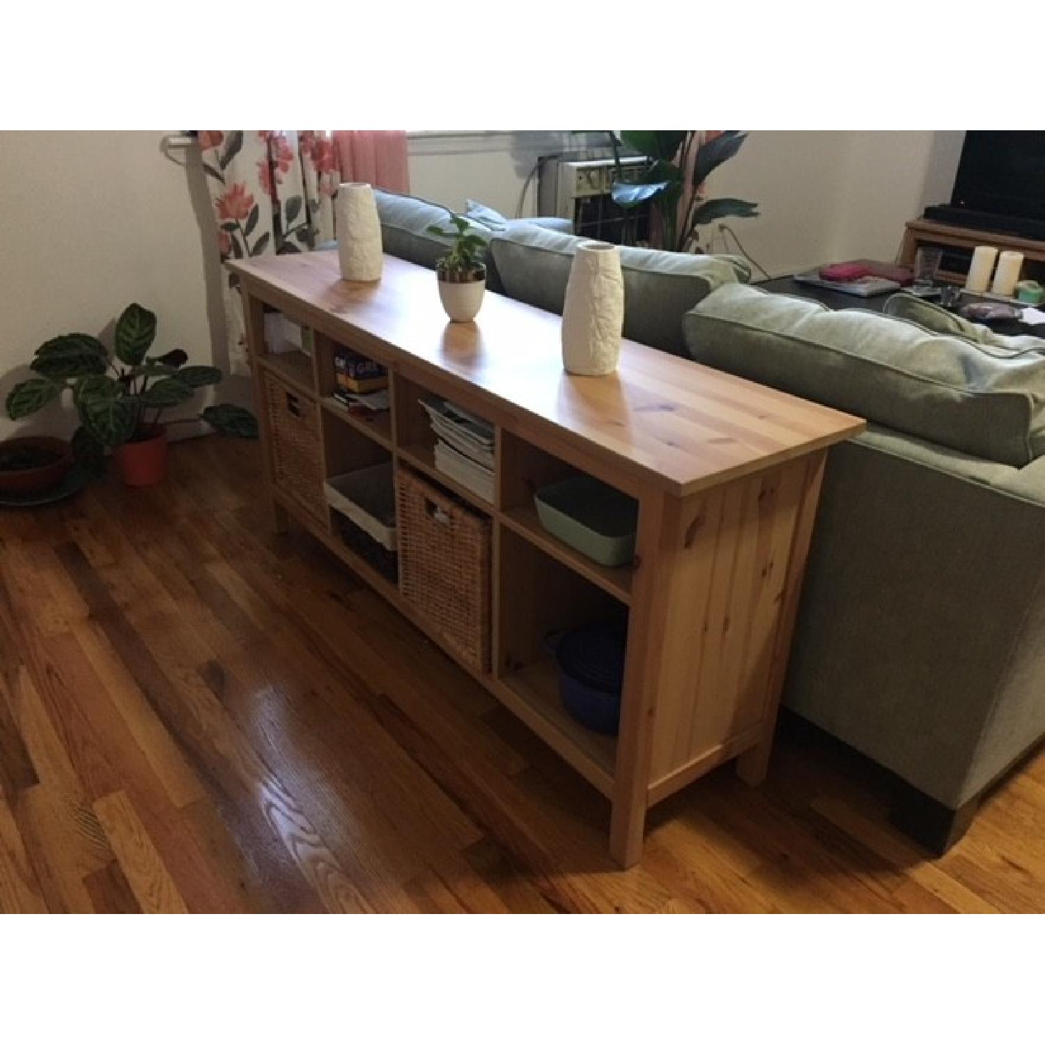 Ikea Hemnes Solid Pine Wood Console Table - image-2