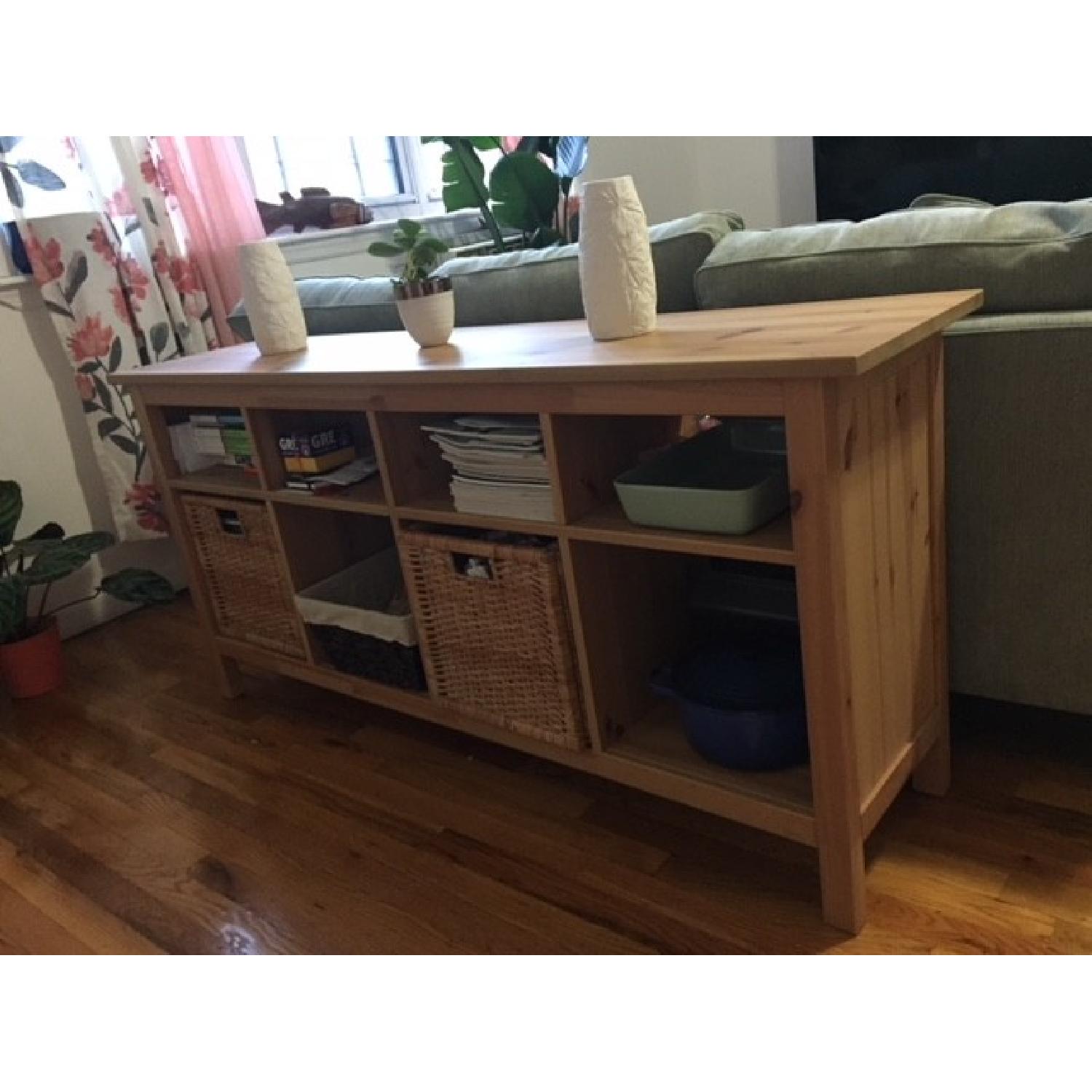 Ikea Hemnes Solid Pine Wood Console Table - image-3