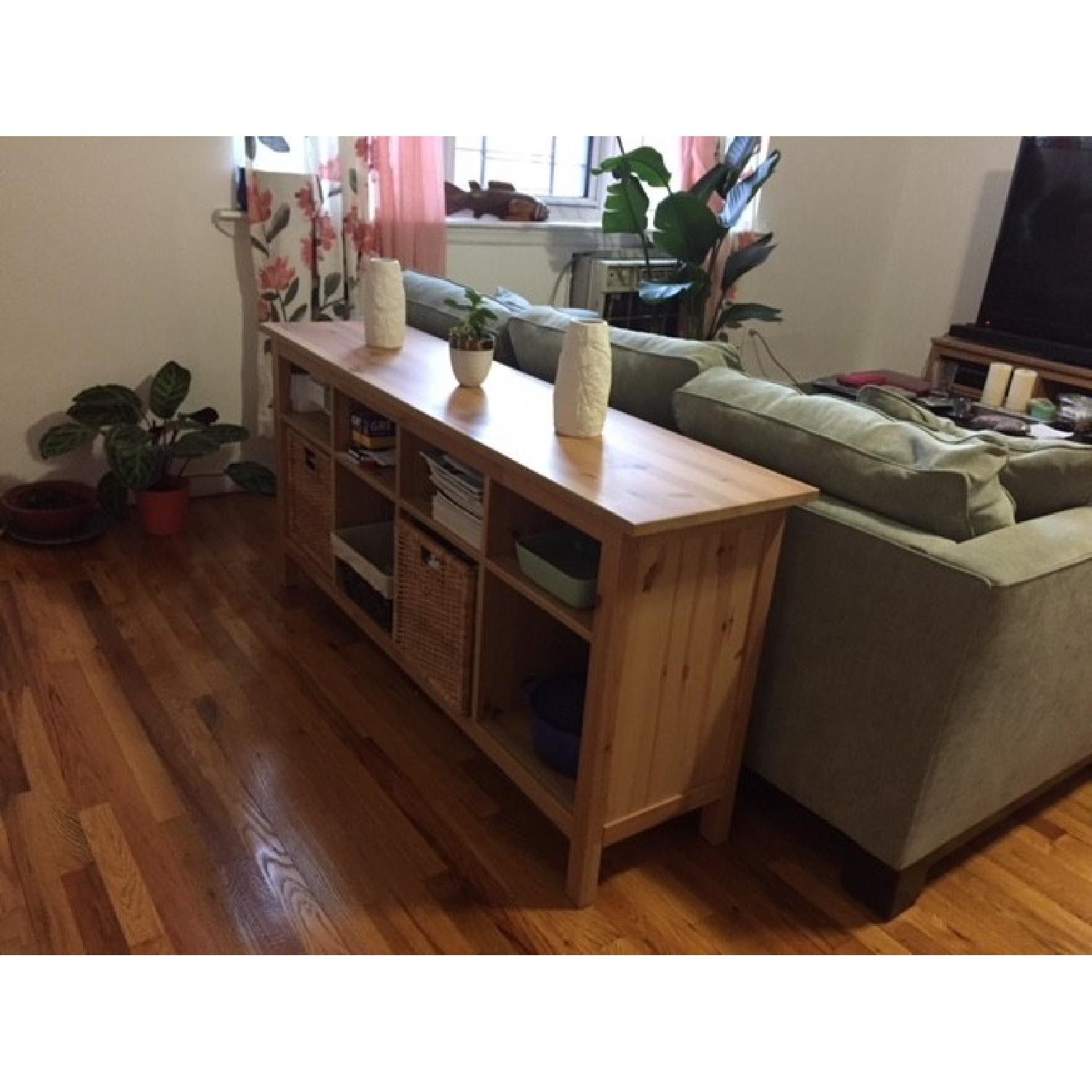 Ikea Hemnes Solid Pine Wood Console Table - image-5