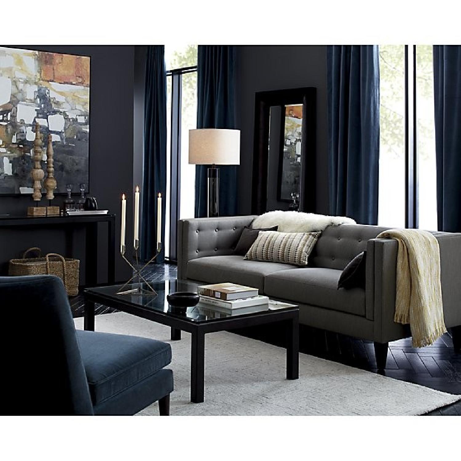 Crate & Barrel Presley White Wool Area Rug - image-2