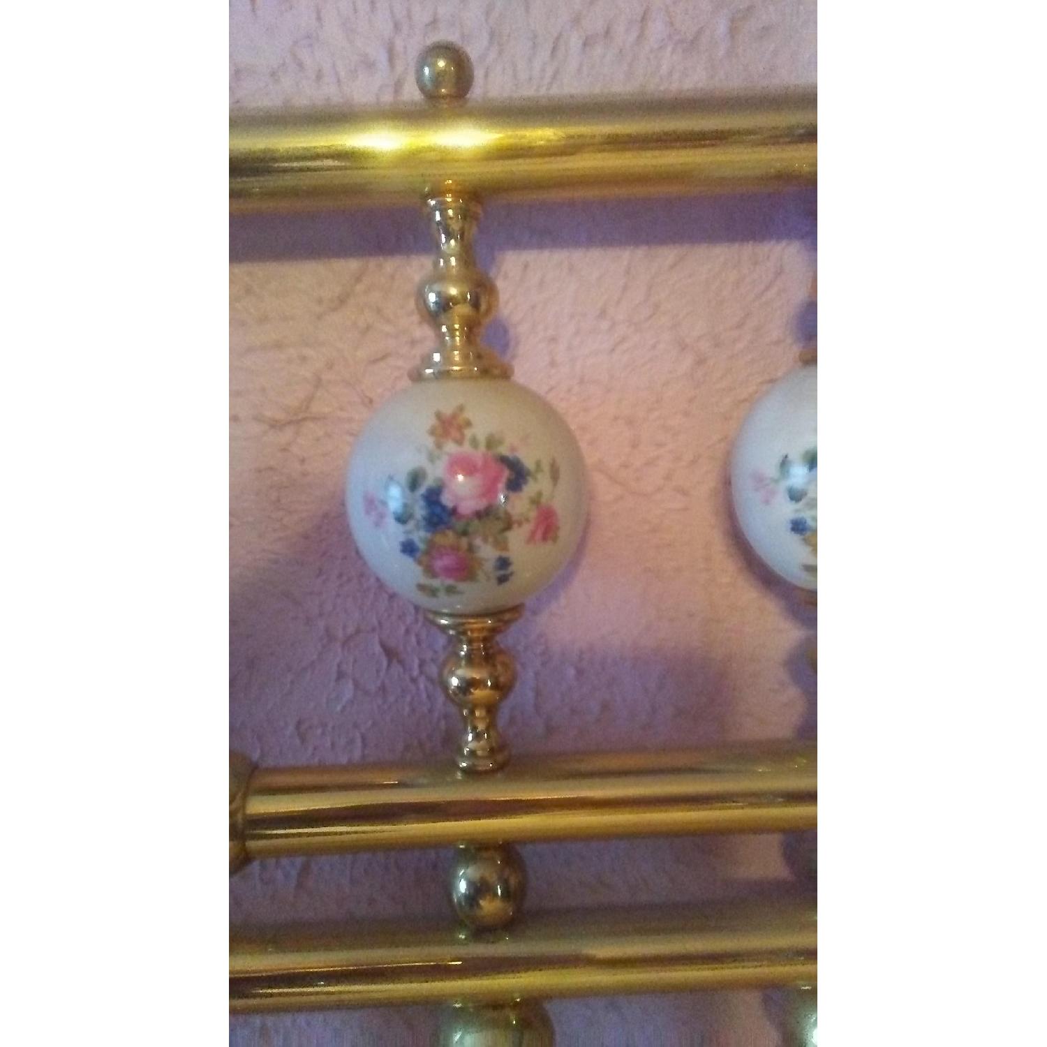 King Size Brass Headboard - image-1