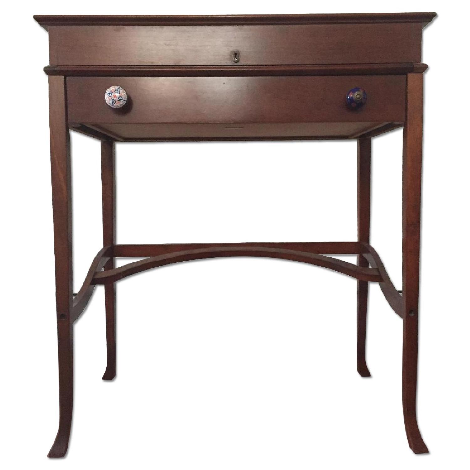 Bombay Company Vintage Secretary Desk - image-0