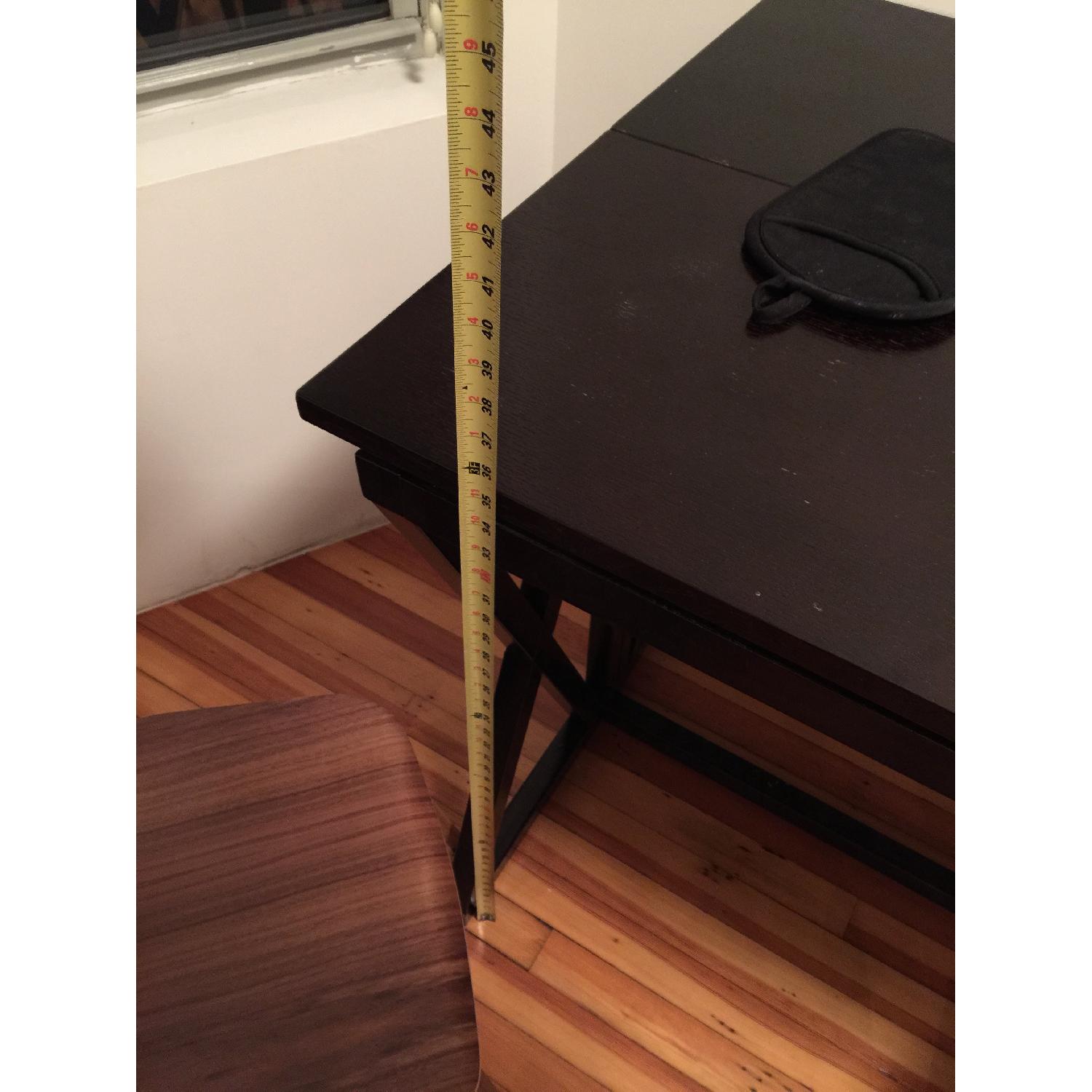 Z-Gallerie X-Base Expandable Counter-Height Table - image-2