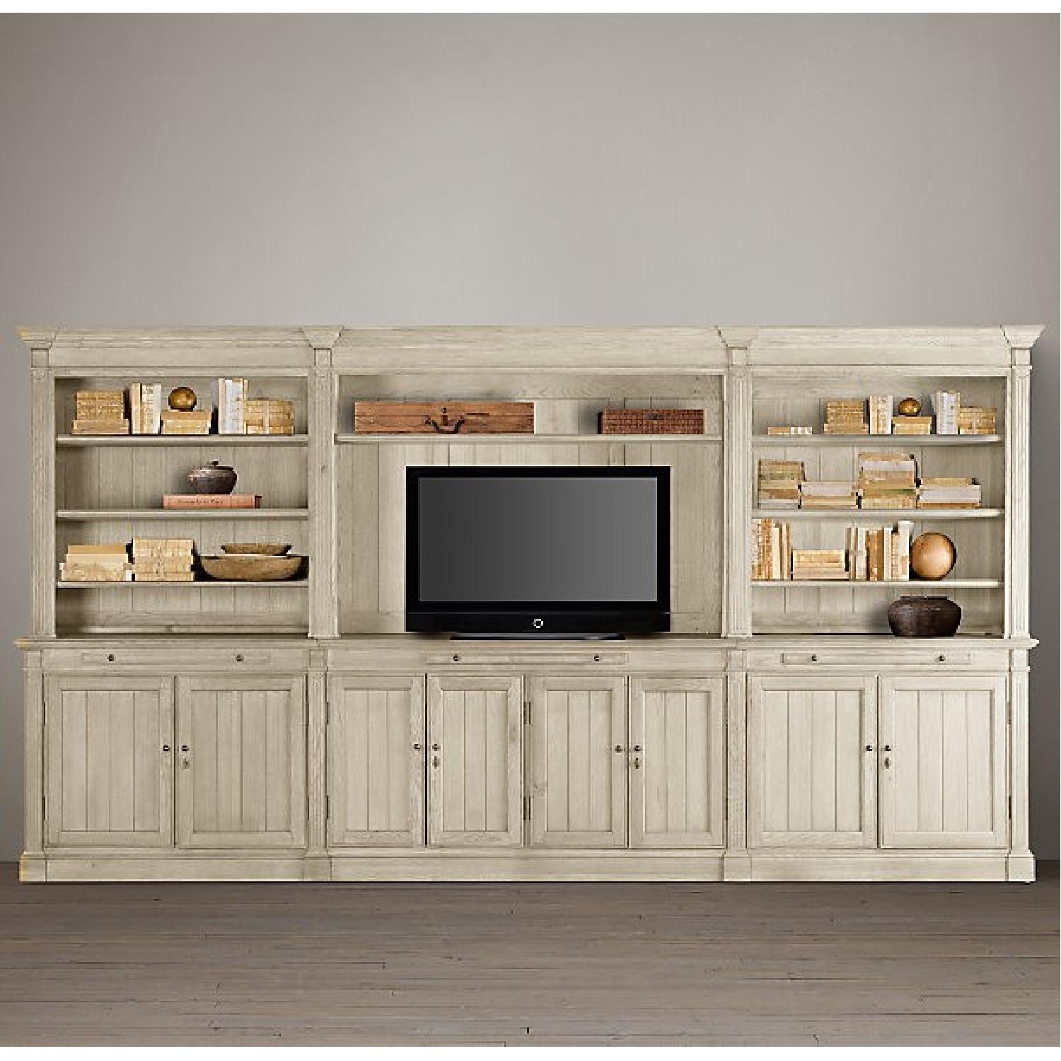 Restoration Hardware Large Library Media System - AptDeco