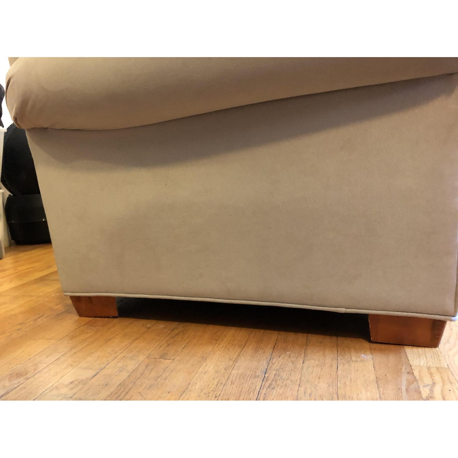 Raymour & Flanigan Sleeper Sofa & Matching Ottoman - image-3