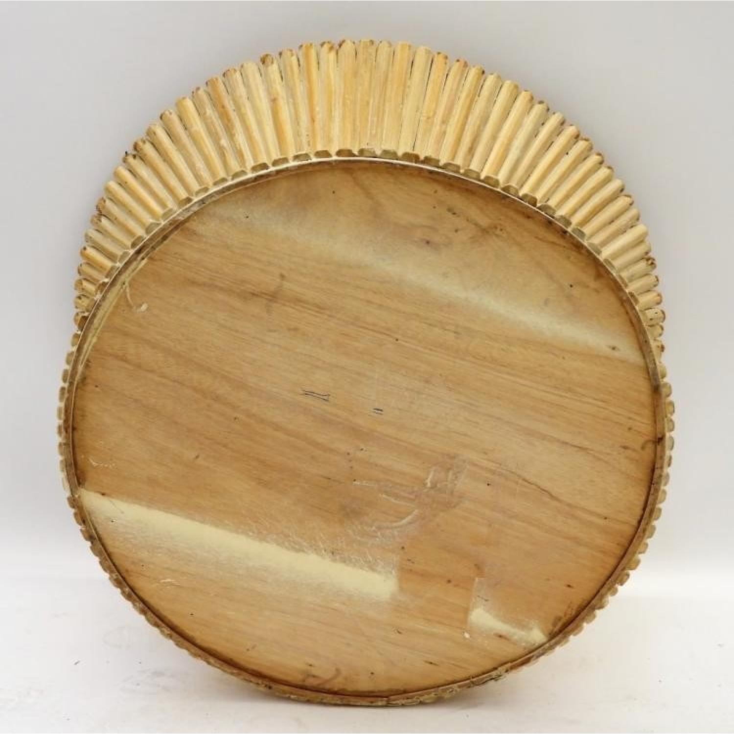 McGuire Bamboo Wheat Sheaf Coffee Table - image-3