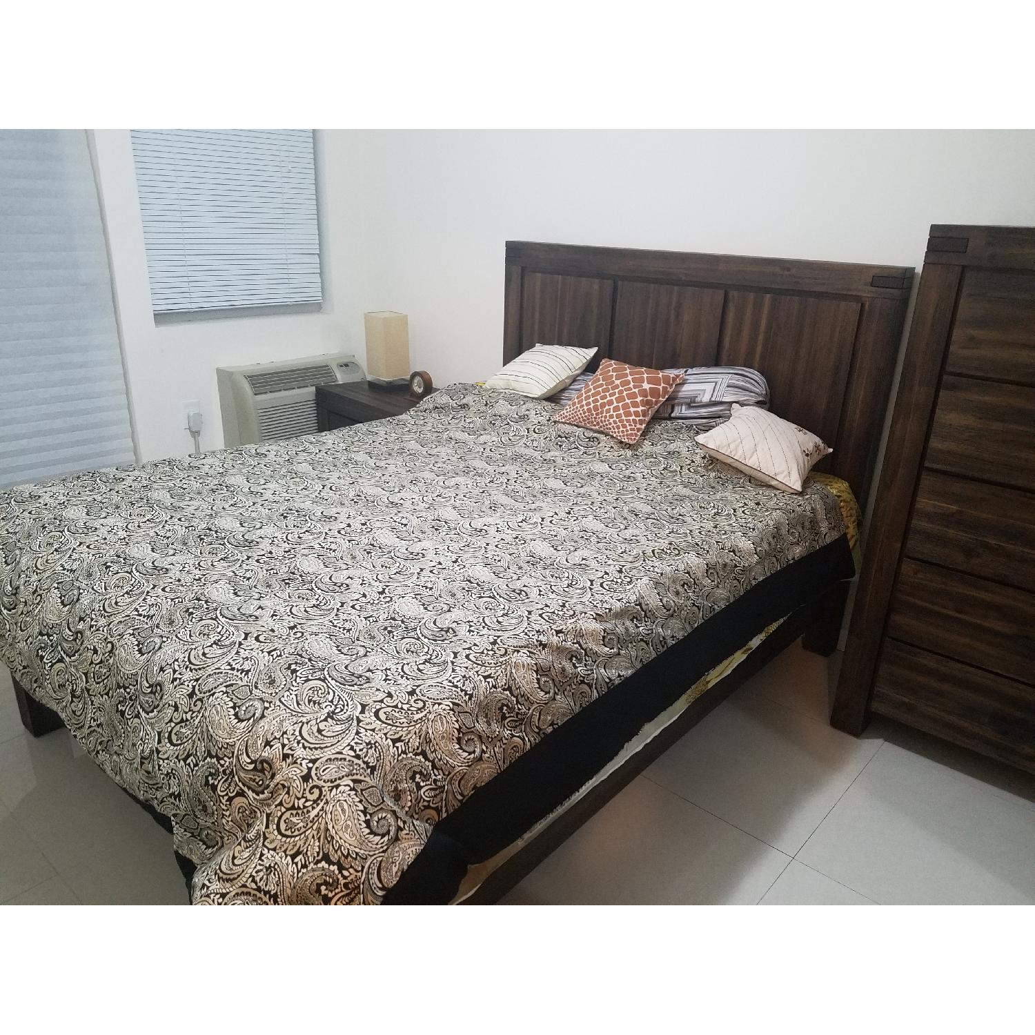 Macy's Queen Size Bed Frame - image-1