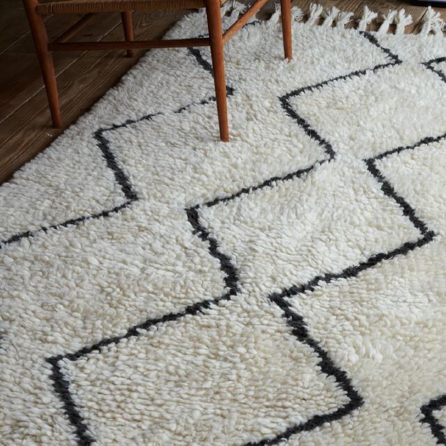 West Elm Souk Wool Area Rug in Ivory - image-2