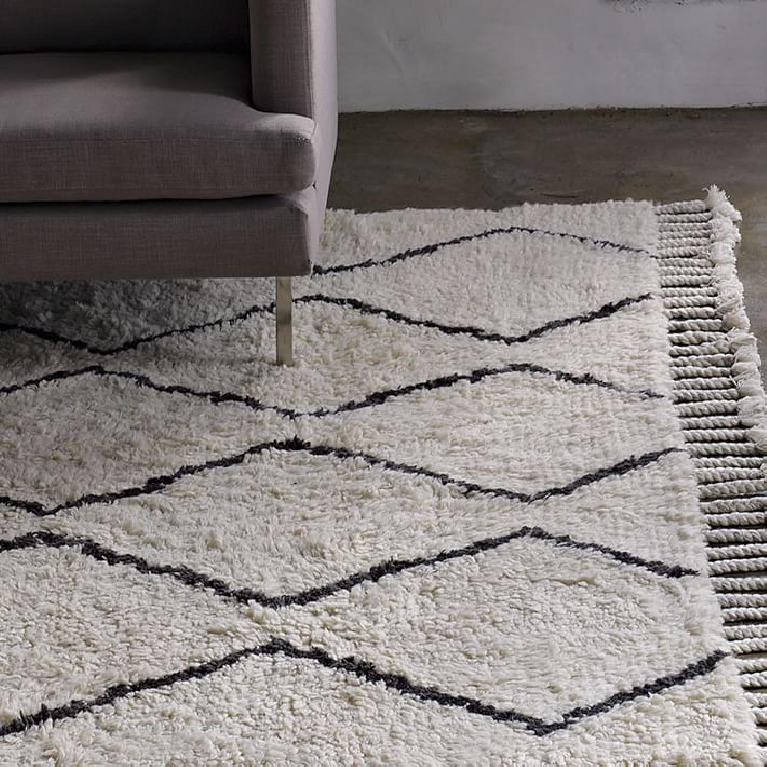 West Elm Souk Wool Area Rug in Ivory - image-3