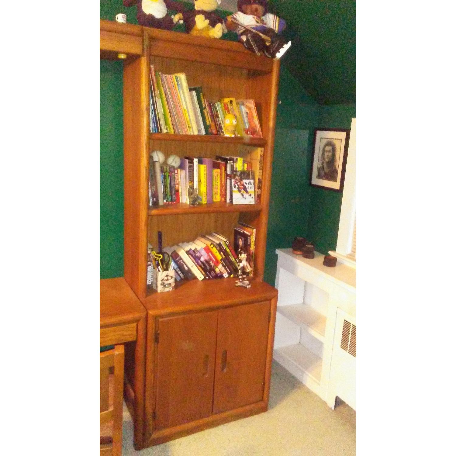 Dixie Furniture 2 Door Cabinet w/ Hutch - image-1