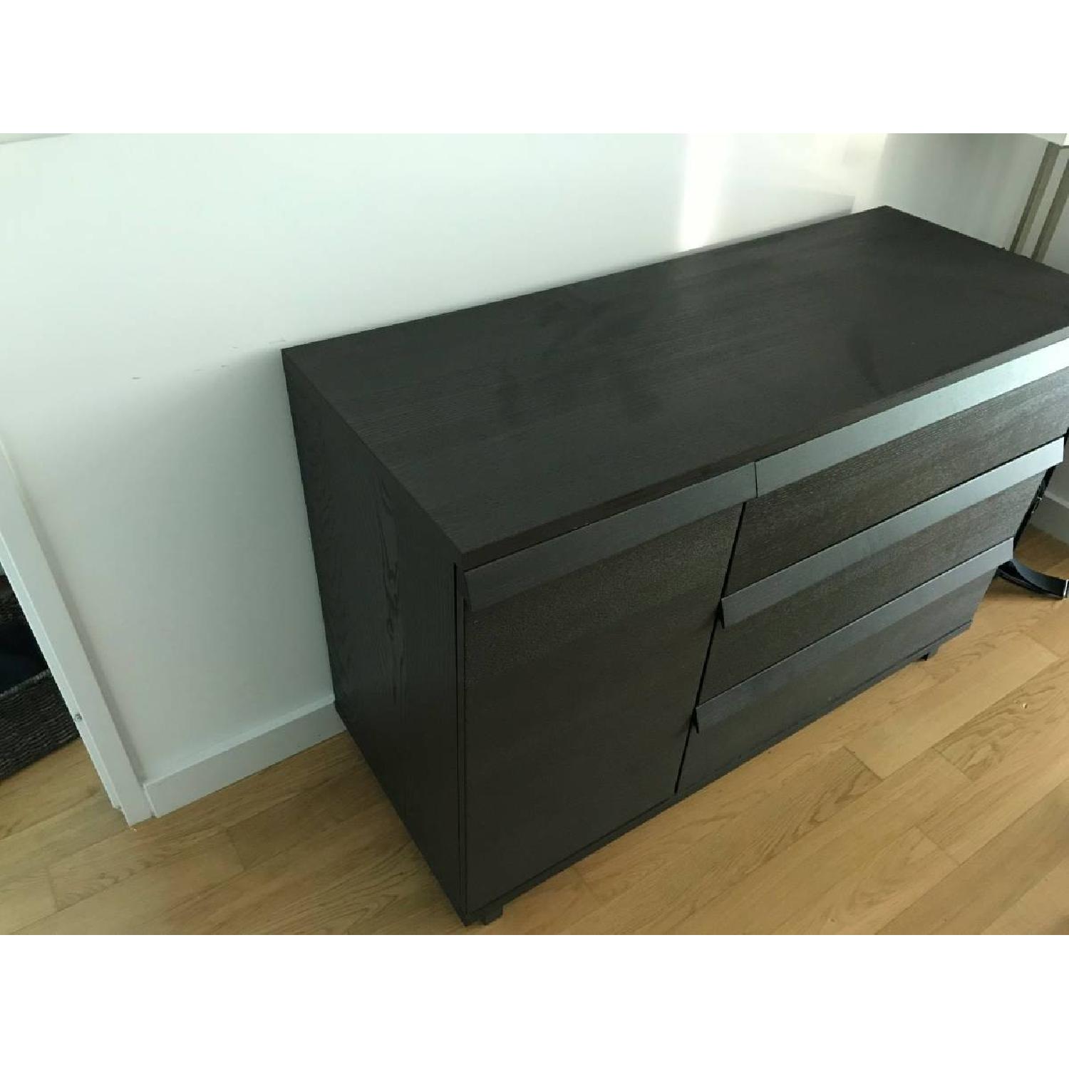 Ikea 3 Drawer Dresser w/ Cabinet - image-1