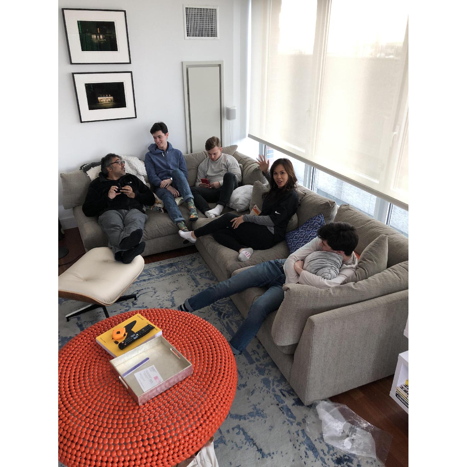 ABC Carpet and Home Cobble Hill Sectional Sofa - image-1