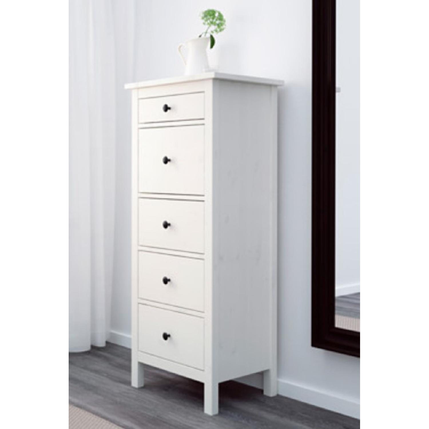Ikea Hemnes 5 Drawer Chest Aptdeco
