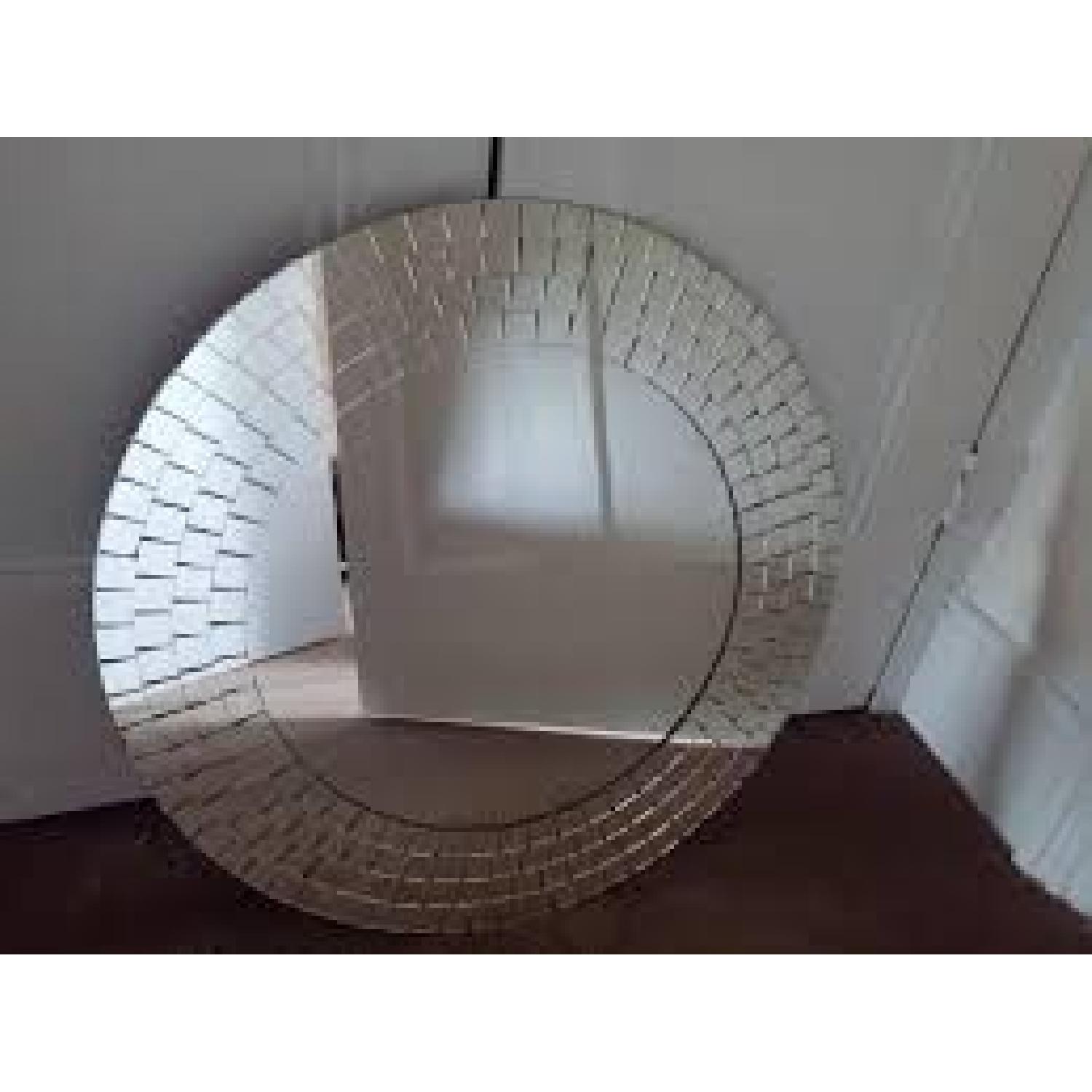 Round Mosaic Mirror - image-1