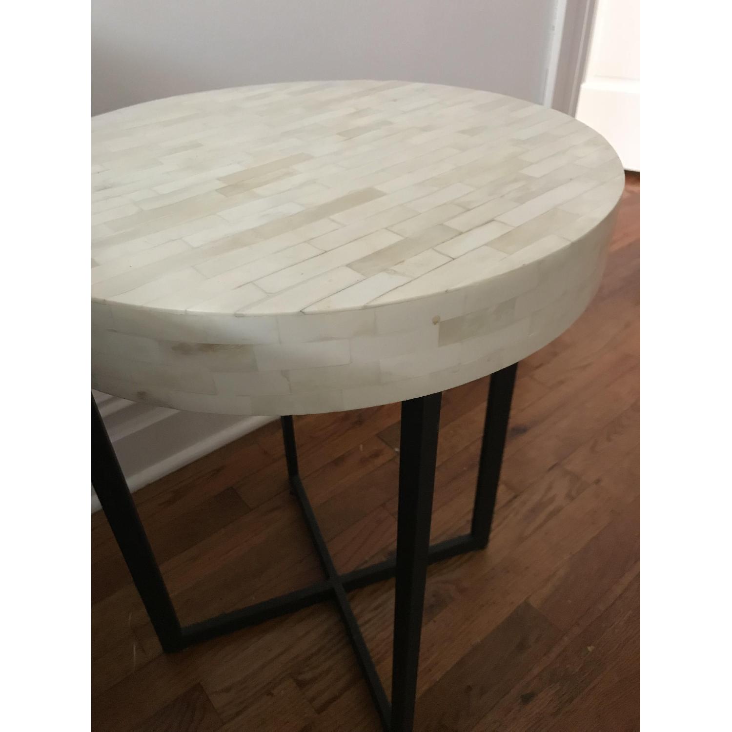West Elm Bone Side Table - image-1