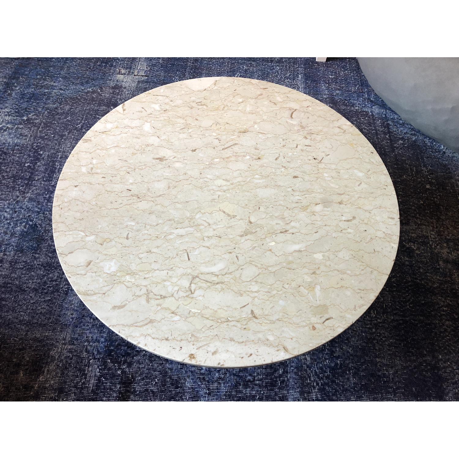 Antique Marble Coffee Table - image-1