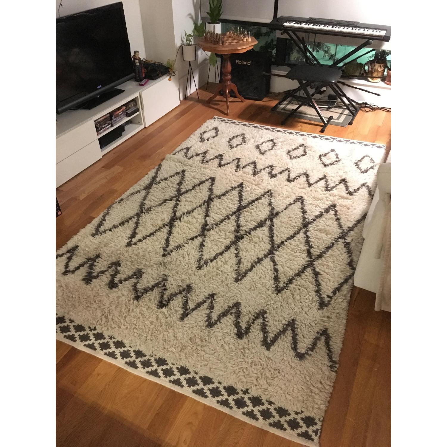 West Elm Kasbah Wool Rug in Ivory - image-1