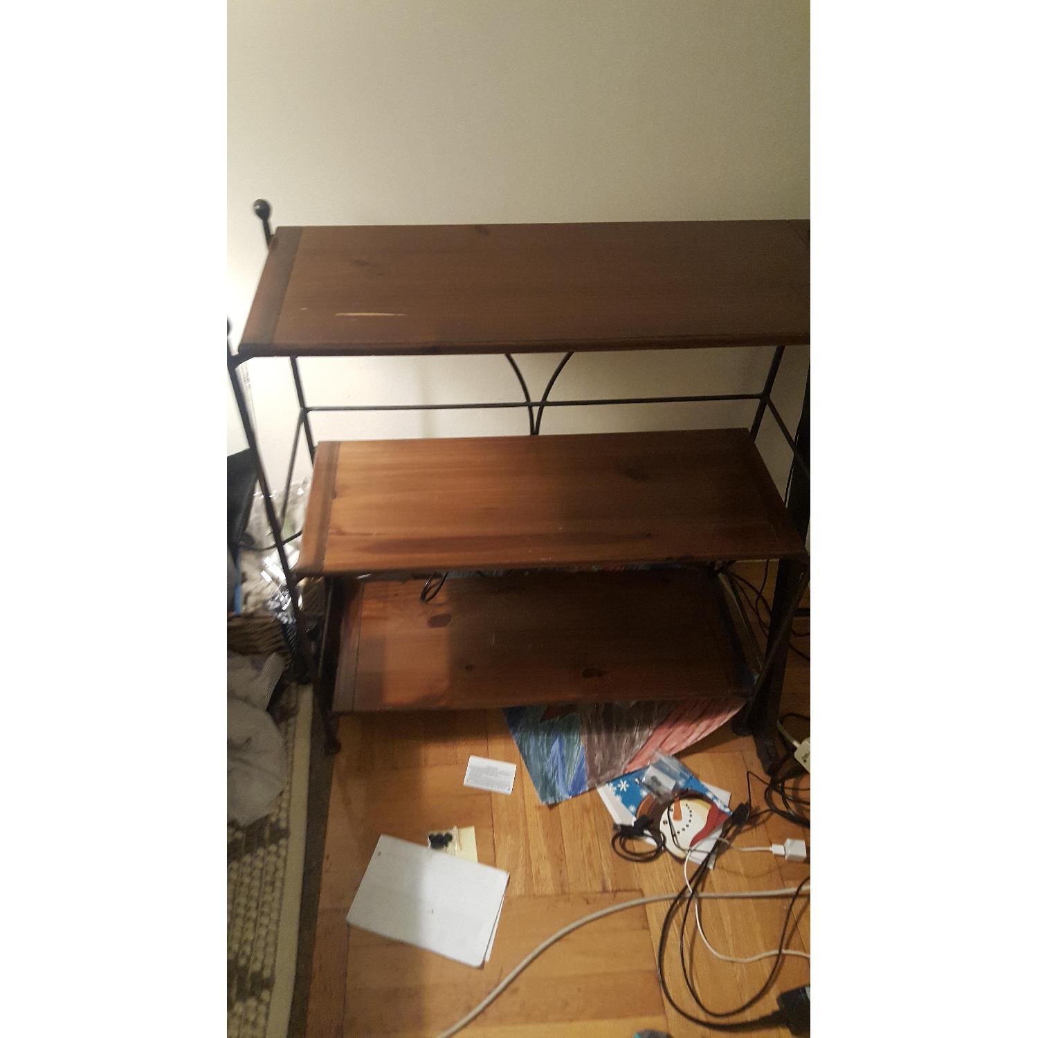 3-Tier Wooden Shelving Unit - image-2