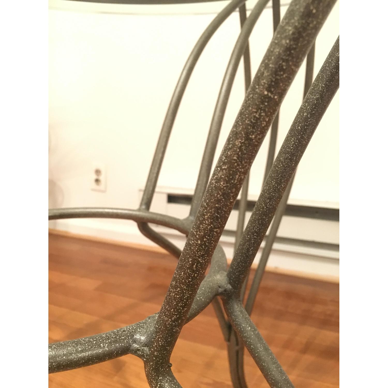 Meadowcraft Furniture Glass & Wrought Iron Dining Table - image-4