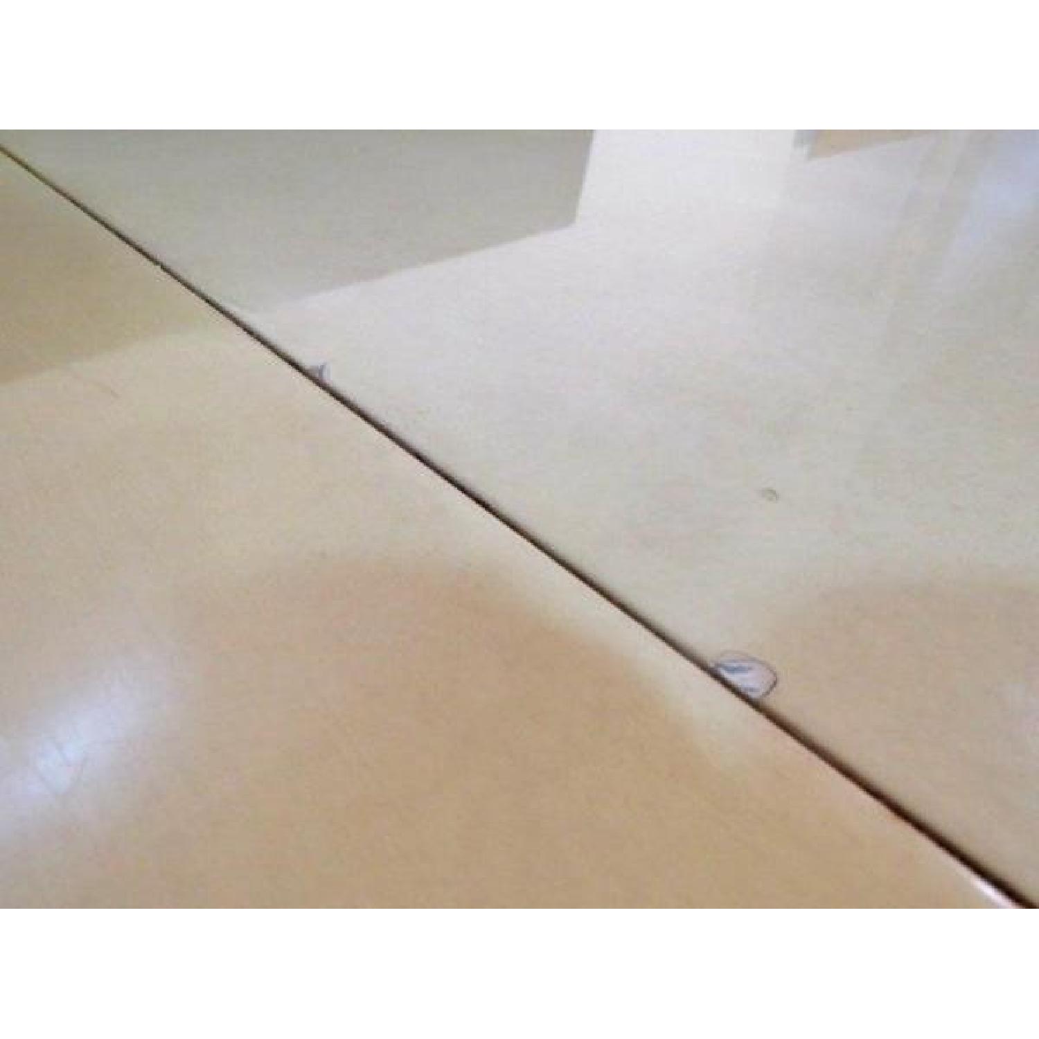 Karl Springer Oval Goatskin Conference/Dining Table - image-3