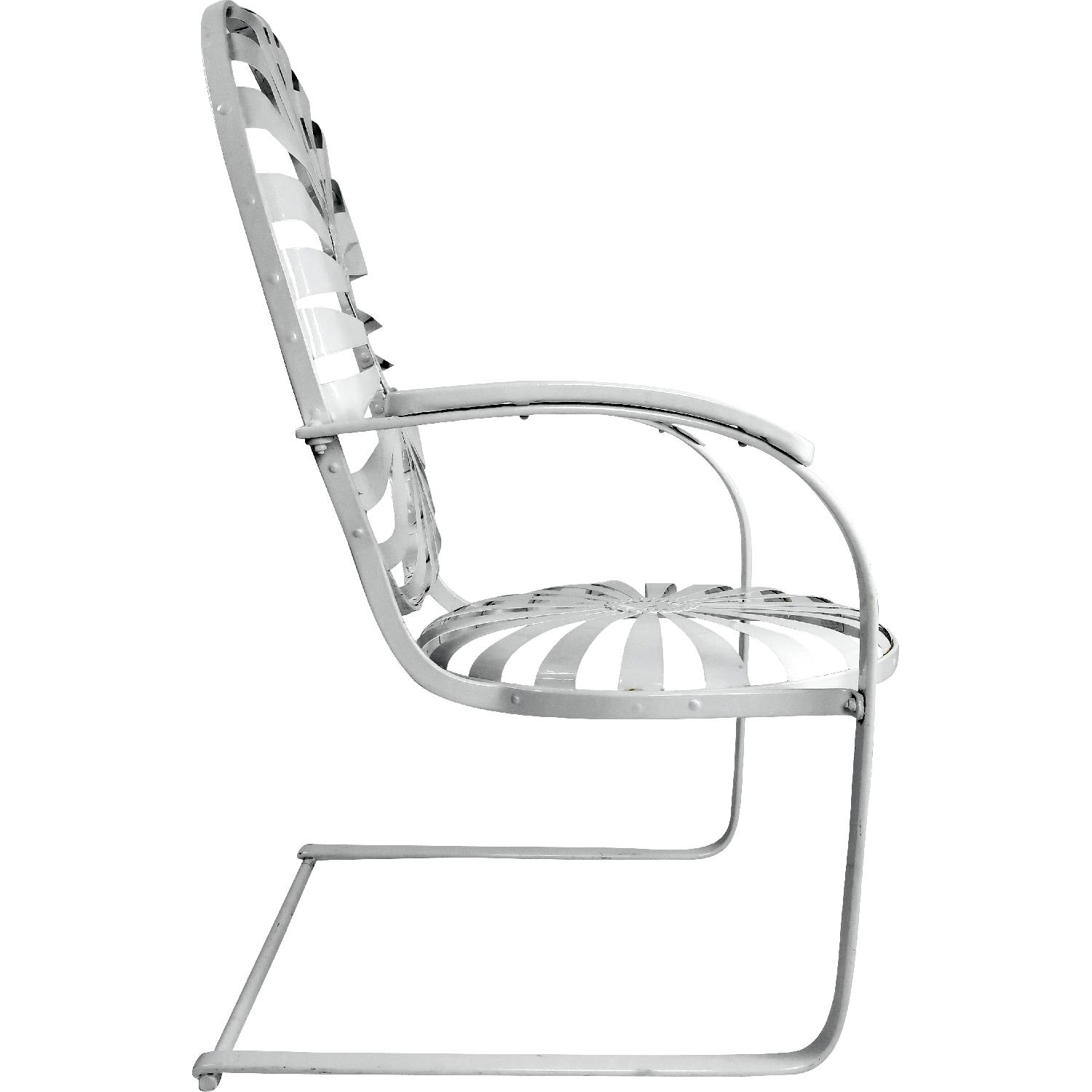 Francois Carre Vintage Sunburst Cantilevered Chair - image-2