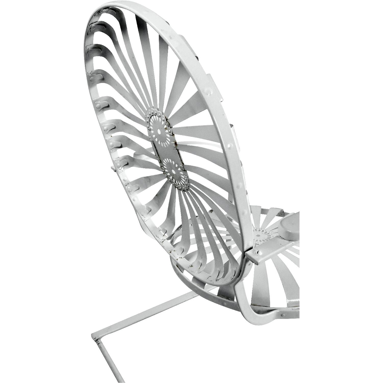 Francois Carre Vintage Sunburst Cantilevered Chair - image-3