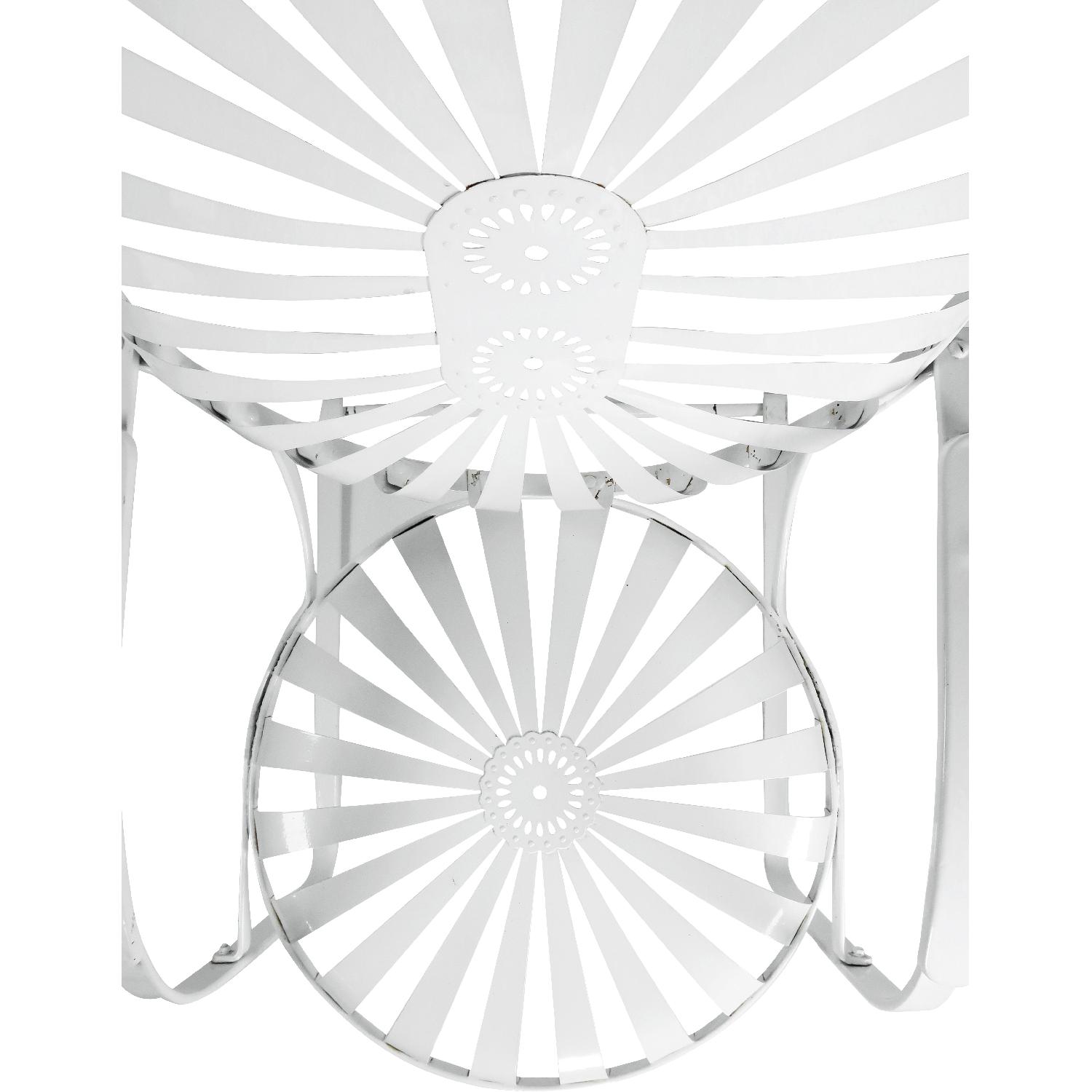 Francois Carre Vintage Sunburst Cantilevered Chair - image-8