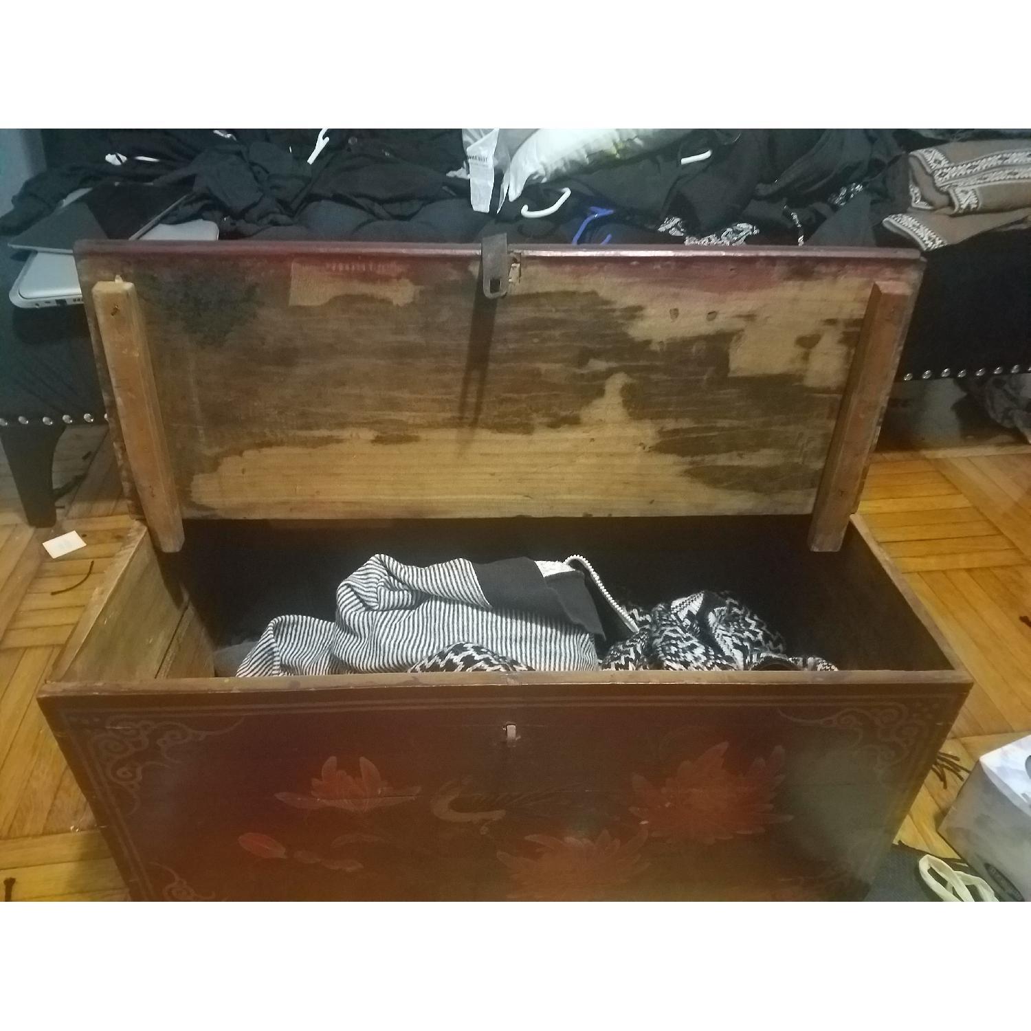 Antique Chinese Trunk/Coffee Table - image-2