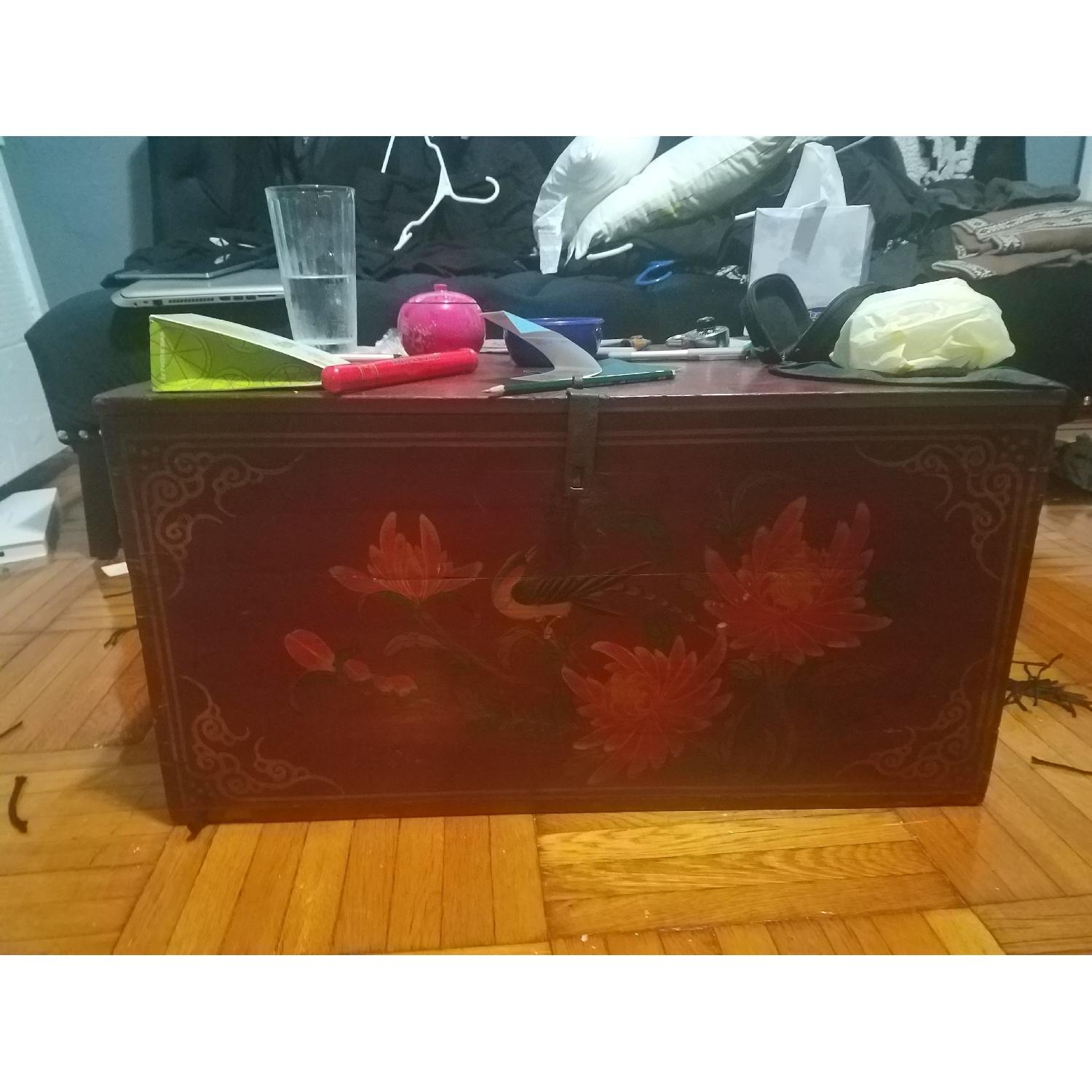 Antique Chinese Trunk/Coffee Table - image-4