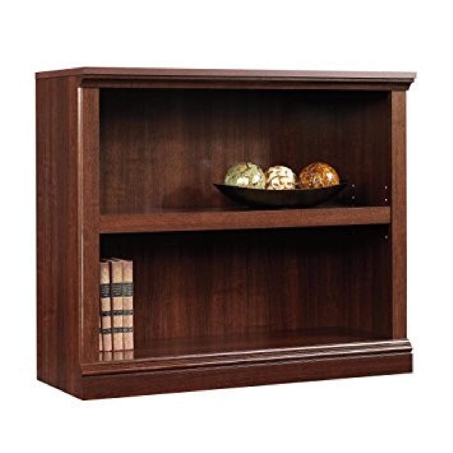 Sauder Select 2-Shelf Bookcase in Select Cherry - image-0