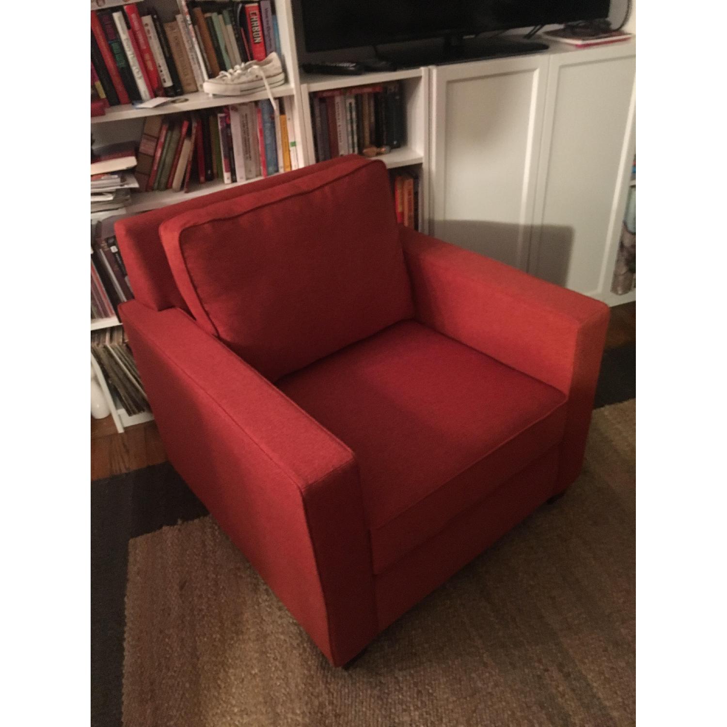 West Elm Henry Armchair - image-1