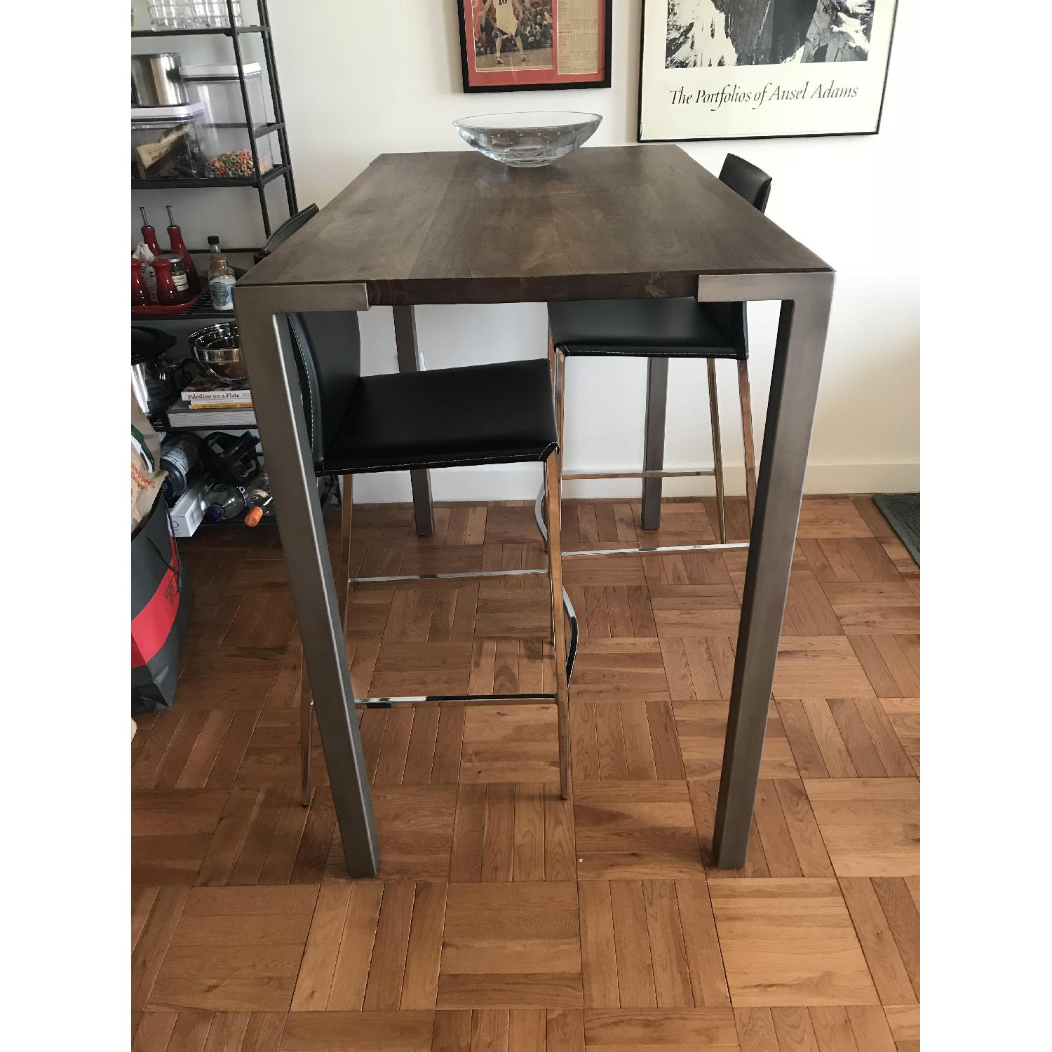 CB2 Wood Counter Table - image-3