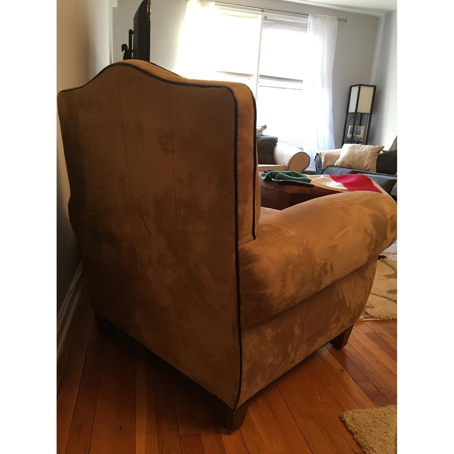 American Signature Furniture Microsuede Accent Chair - image-2